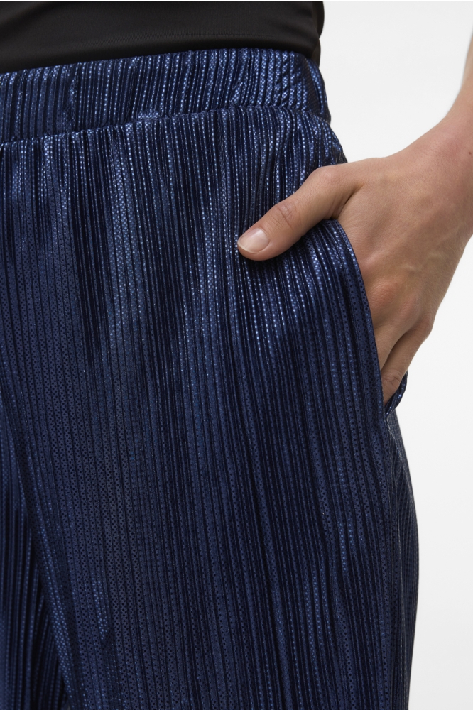 VMDUVI HW WIDE PANT JRS BTQ GA 10329787 NAVY BLAZER
